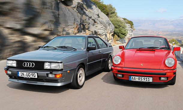 Audi quattro 20V/Porsche 911 Carrera 3.2 Classic Cars